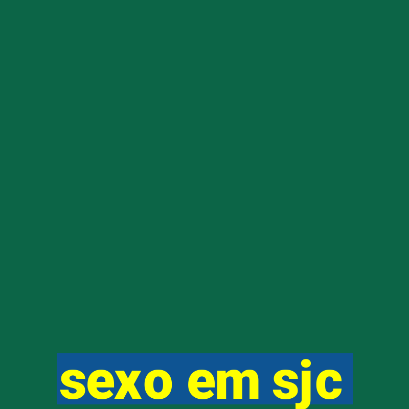 sexo em sjc